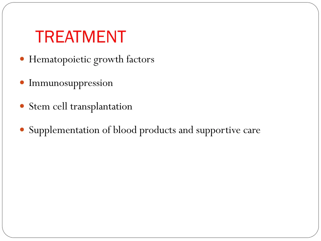 treatment