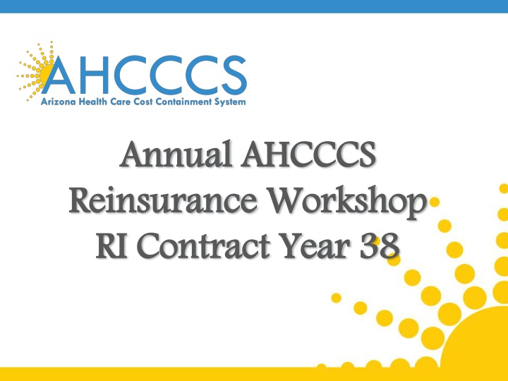 annual reinsurance ri