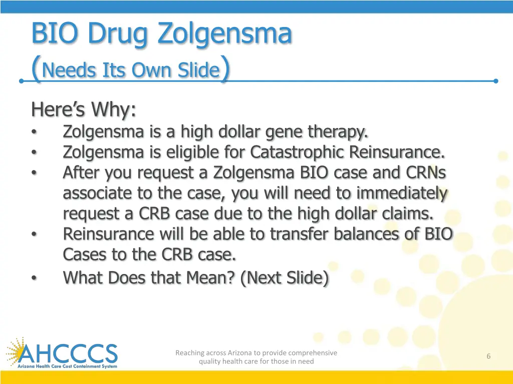 bio drug zolgensma needs its own slide