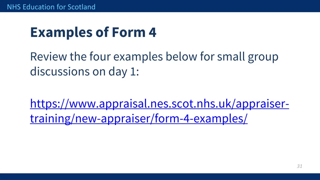 nhs education for scotland 27