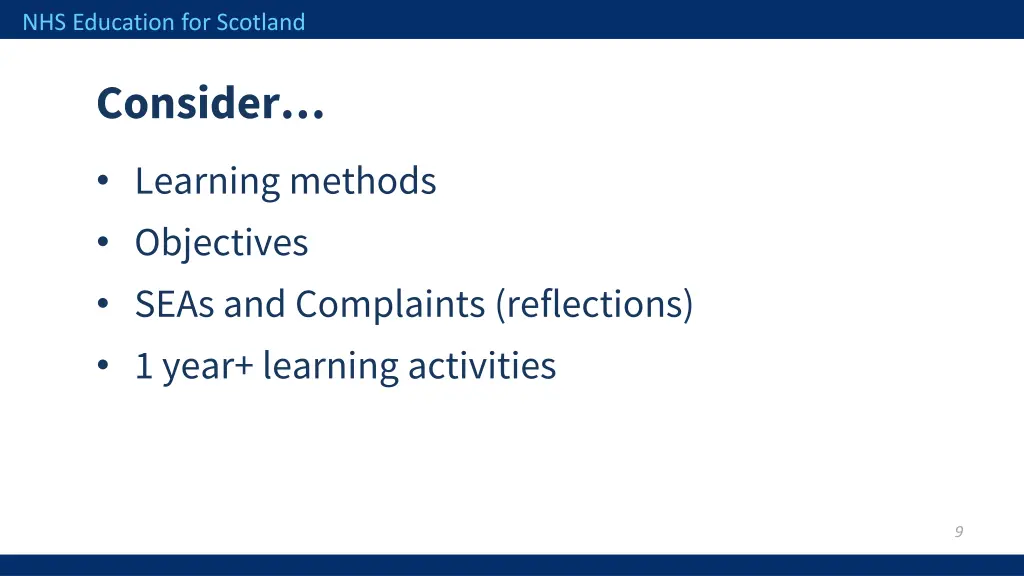 nhs education for scotland 6