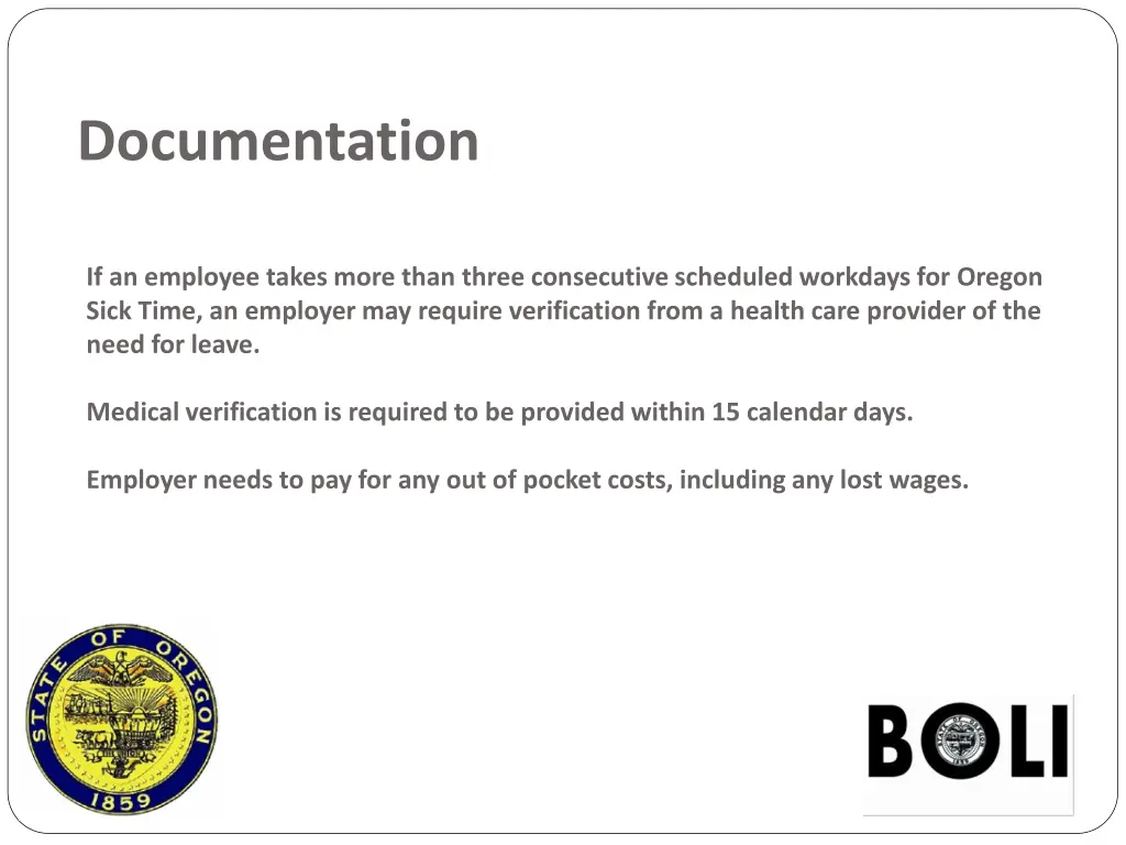 documentation