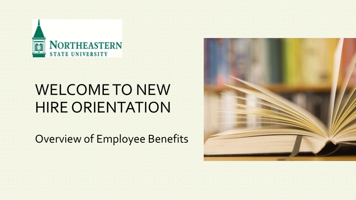 welcome to new hire orientation