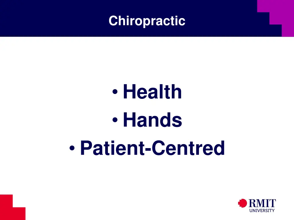 chiropractic