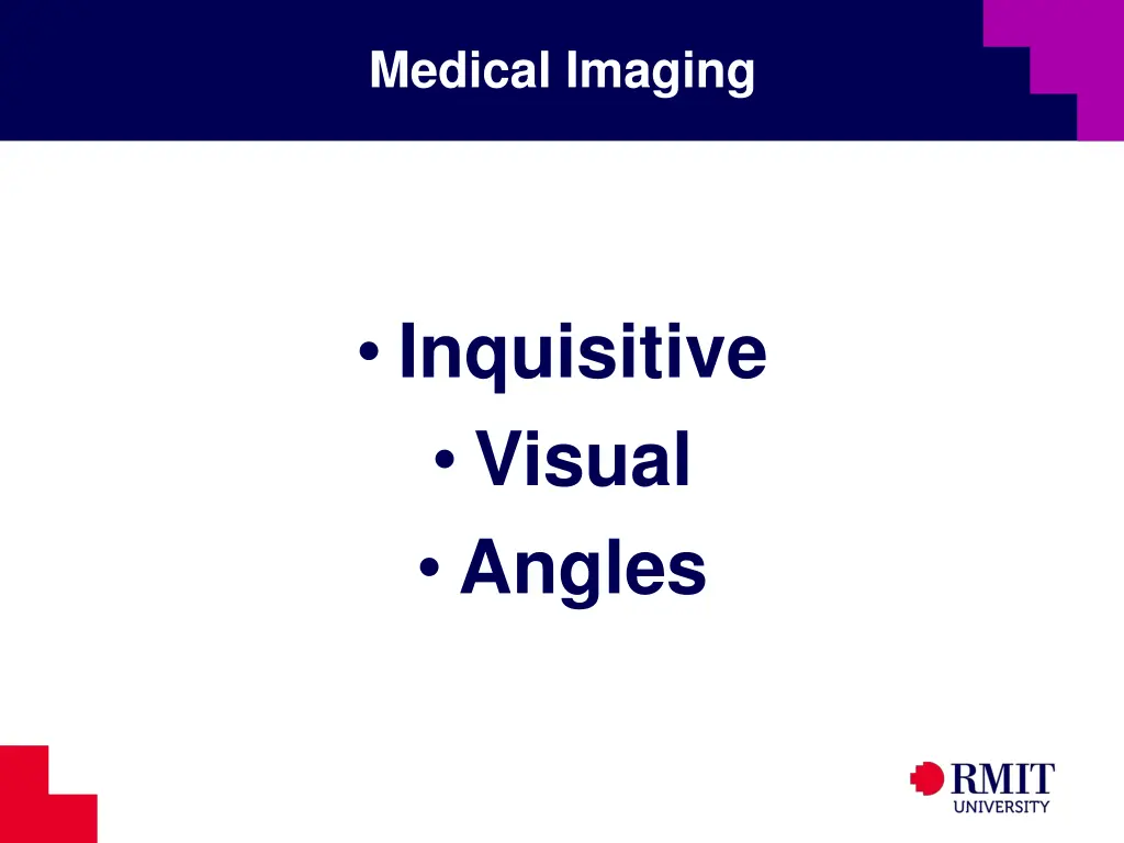 medical imaging
