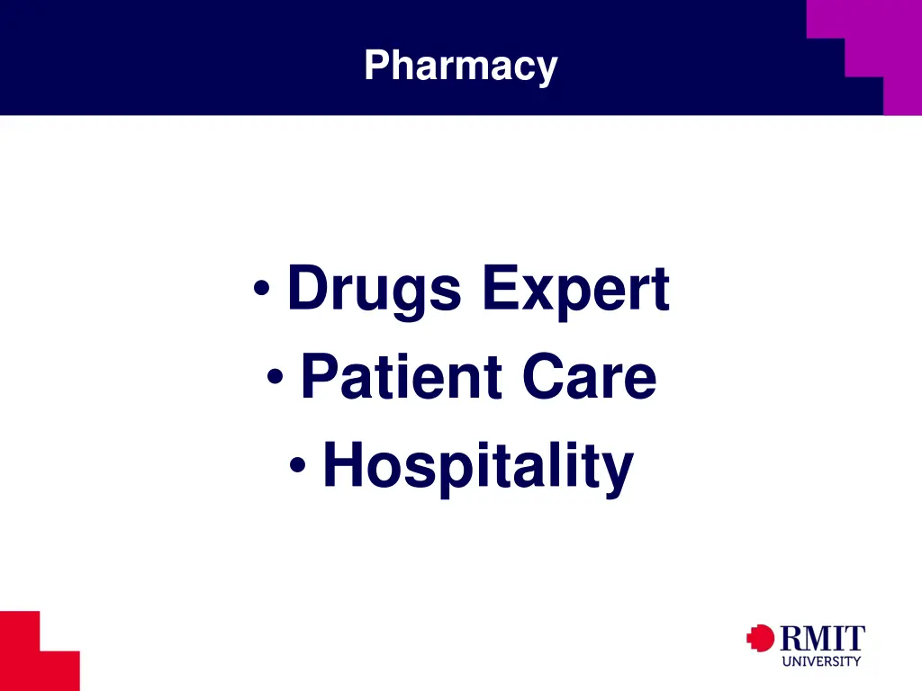 pharmacy