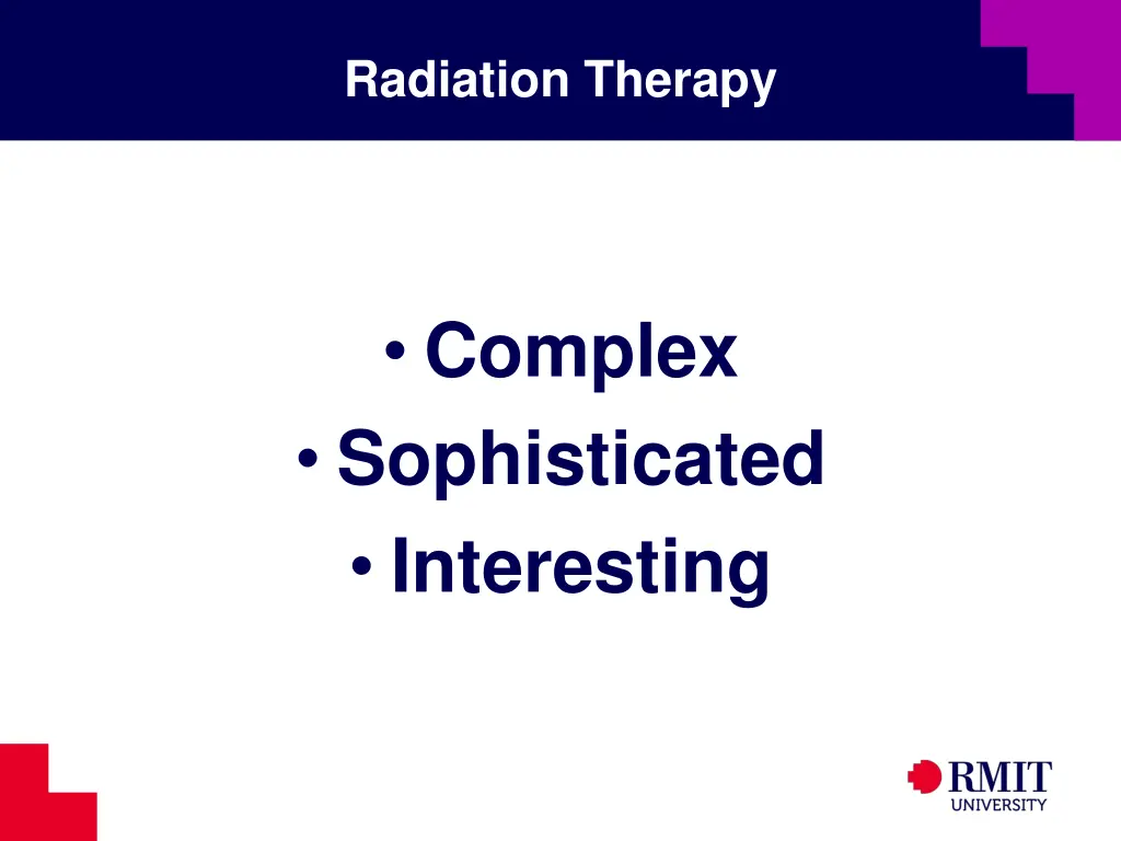radiation therapy