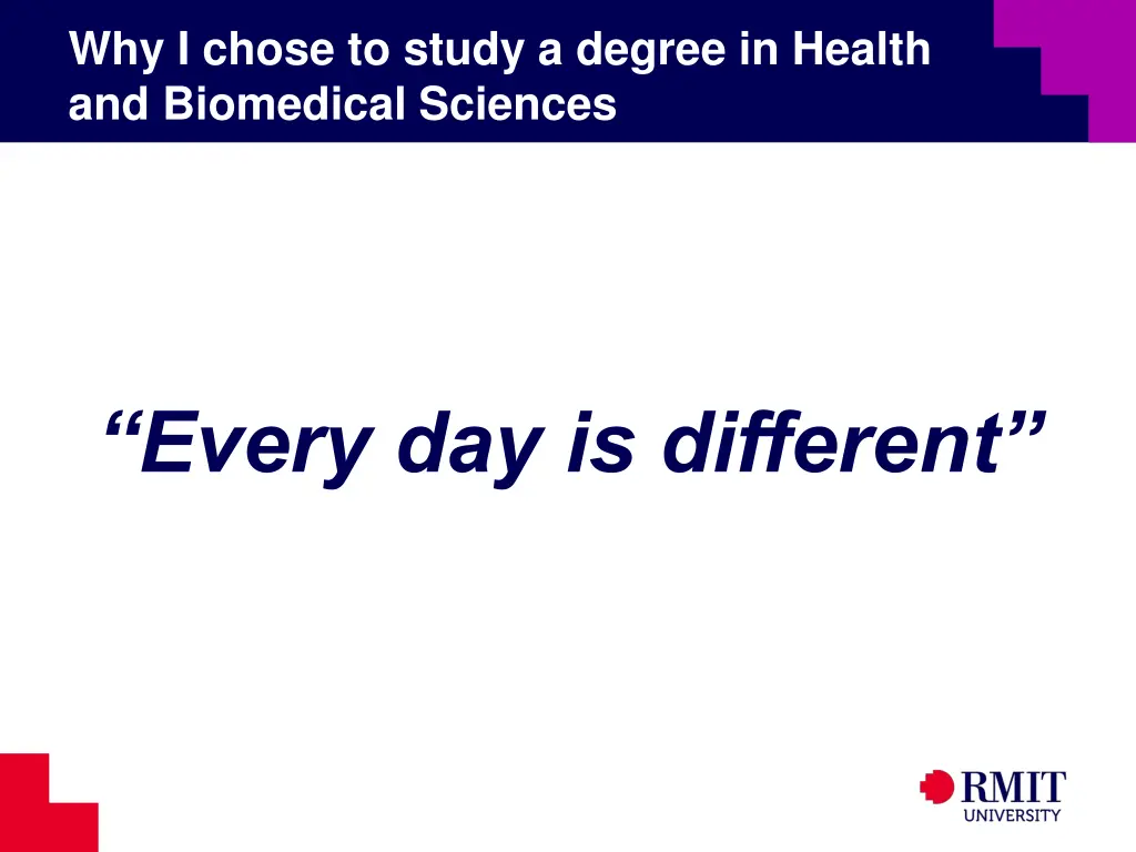 why i chose to study a degree in health