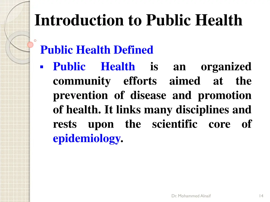 introduction to public health 11