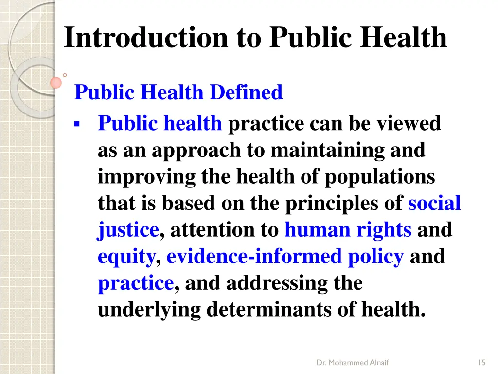 introduction to public health 12