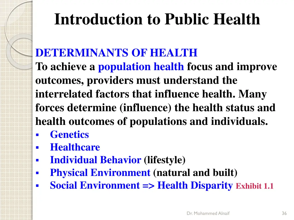 introduction to public health 30