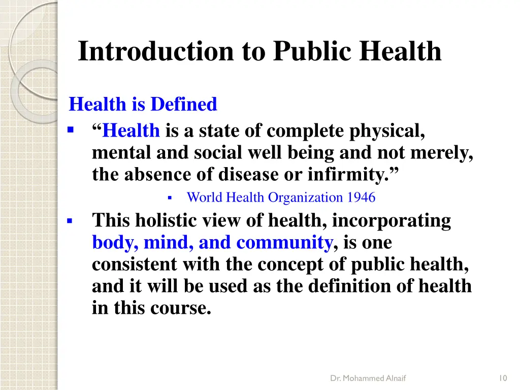 introduction to public health 7