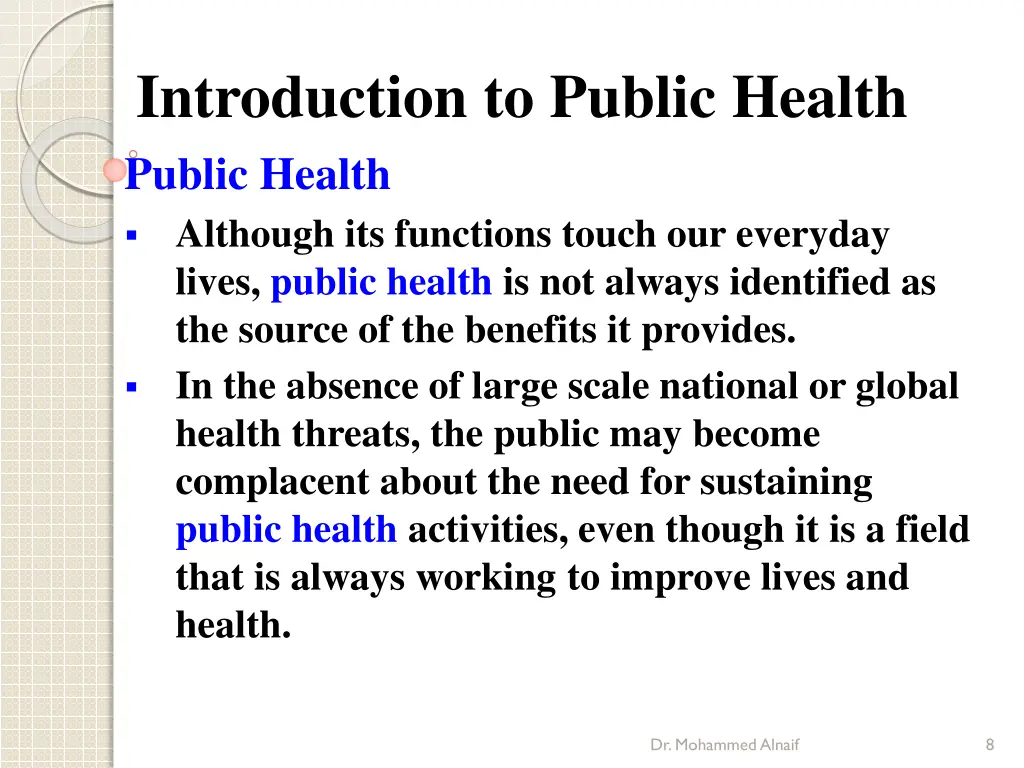 introduction to public health public health