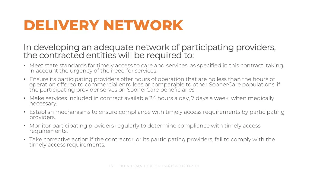 delivery network