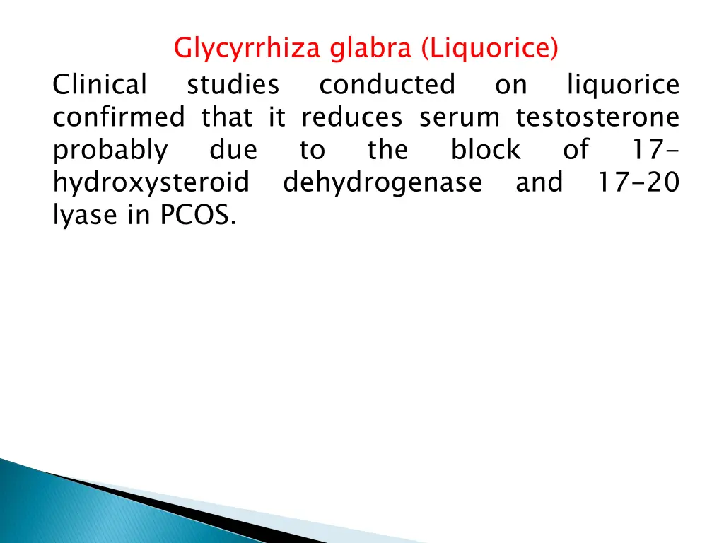 glycyrrhiza glabra liquorice studies confirmed