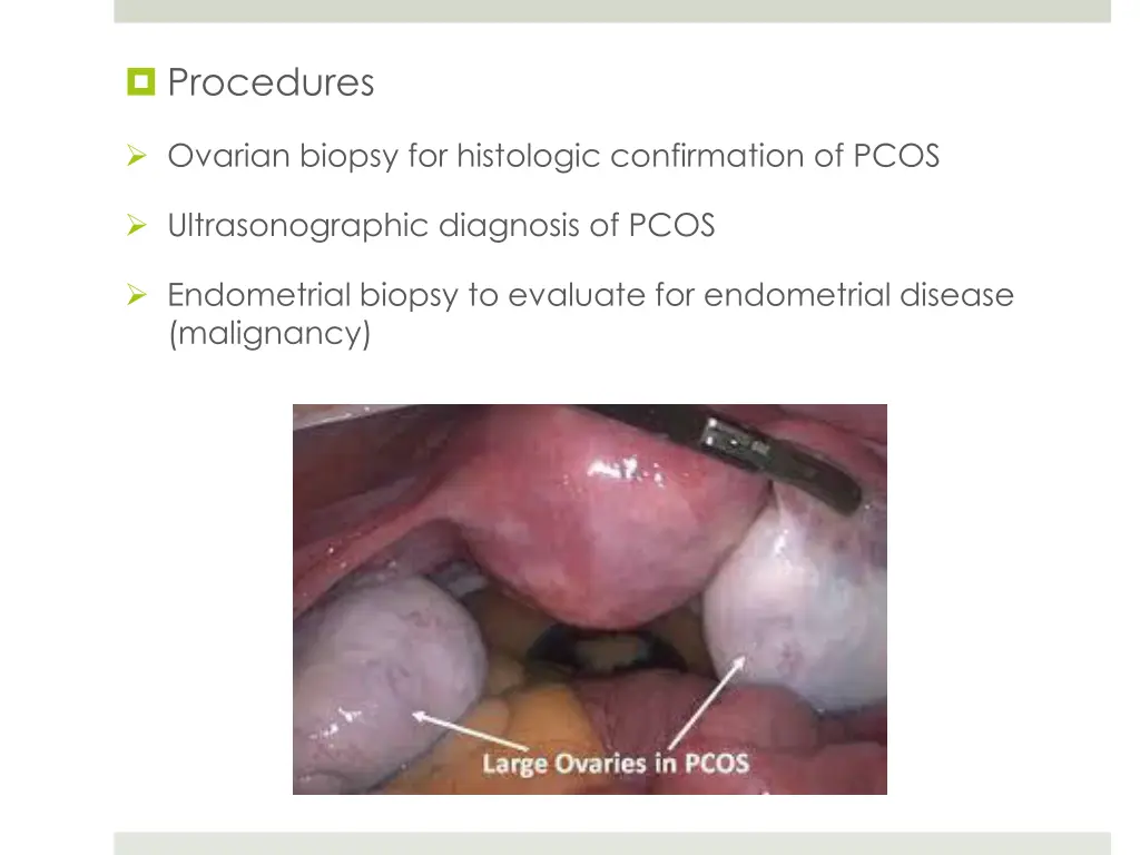 procedures