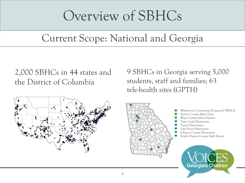 overview of sbhcs 2