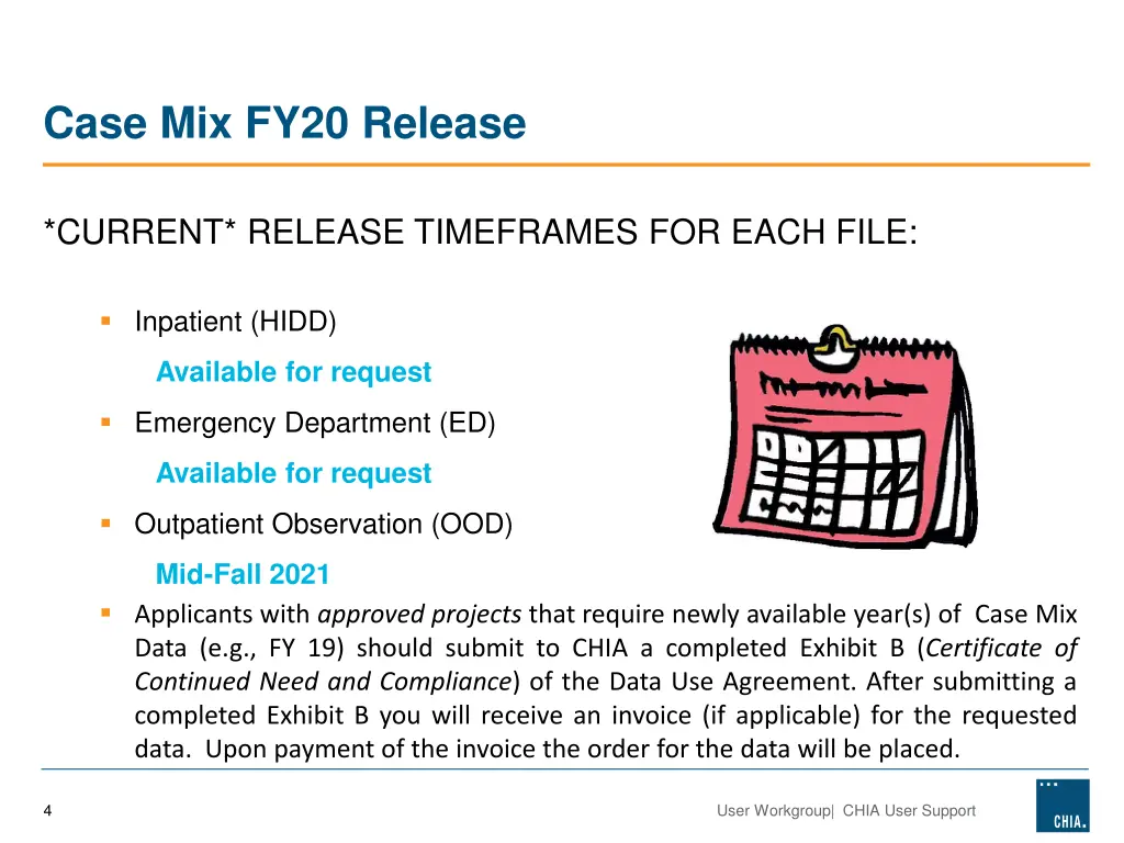 case mix fy20 release