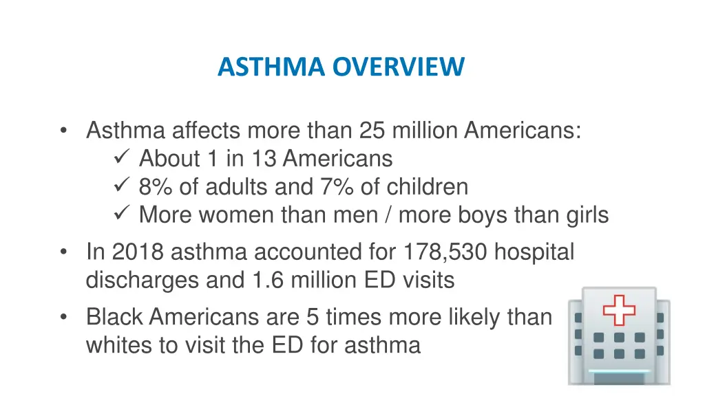 asthma overview