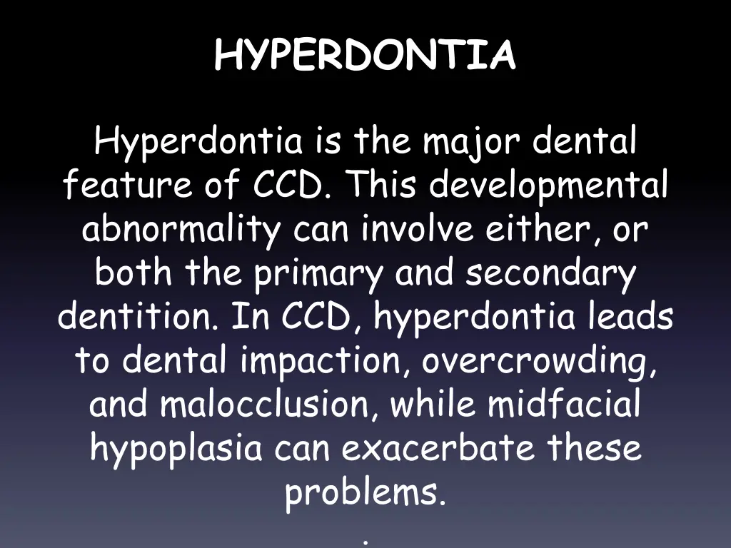 hyperdontia