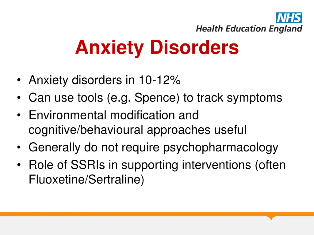 anxiety disorders