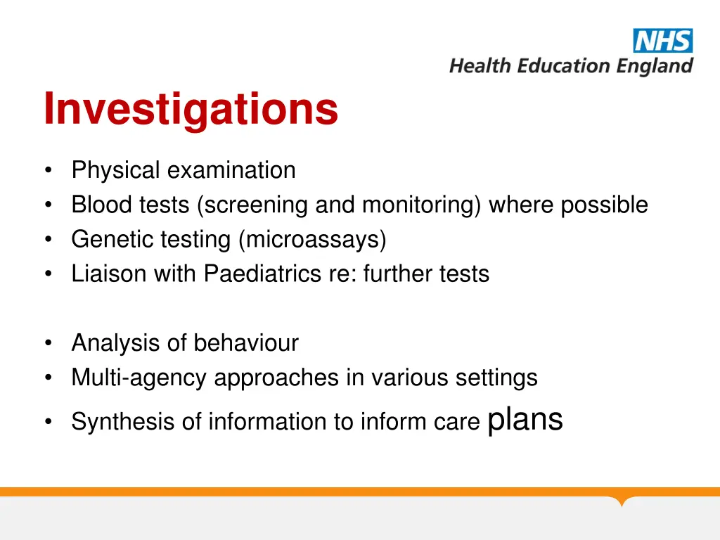 investigations