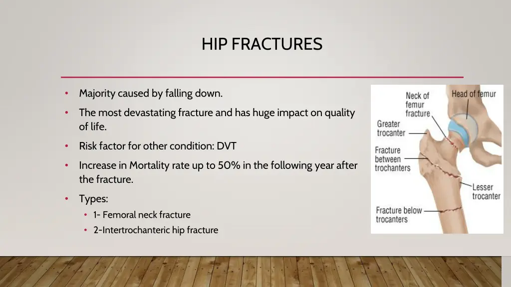 hip fractures