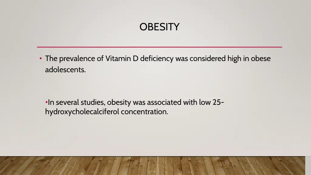 obesity