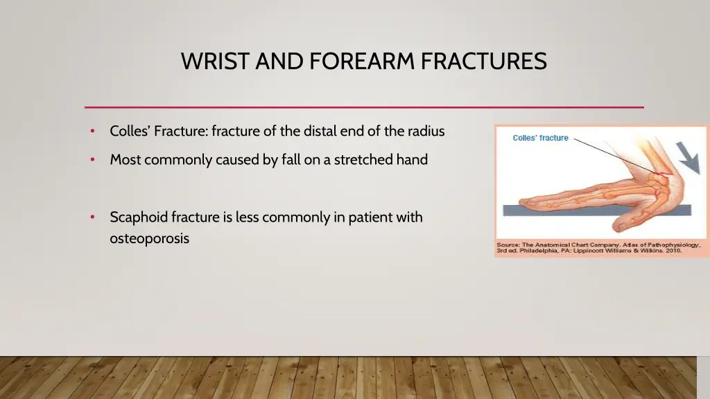 wrist and forearm fractures
