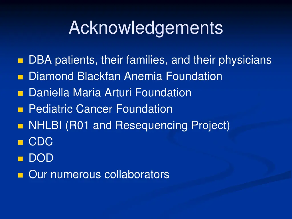 acknowledgements
