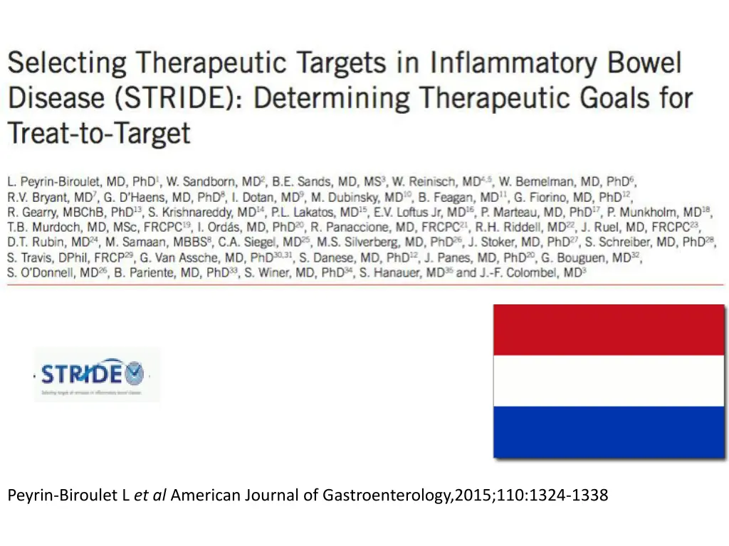 peyrin biroulet l et al american journal