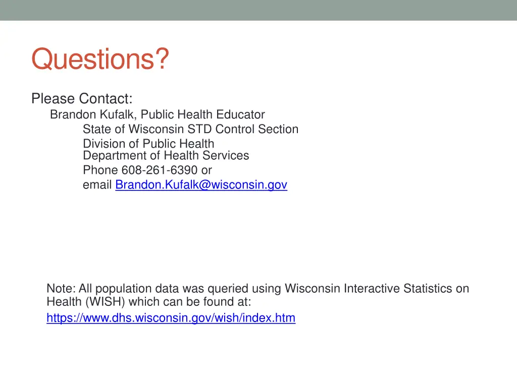 questions