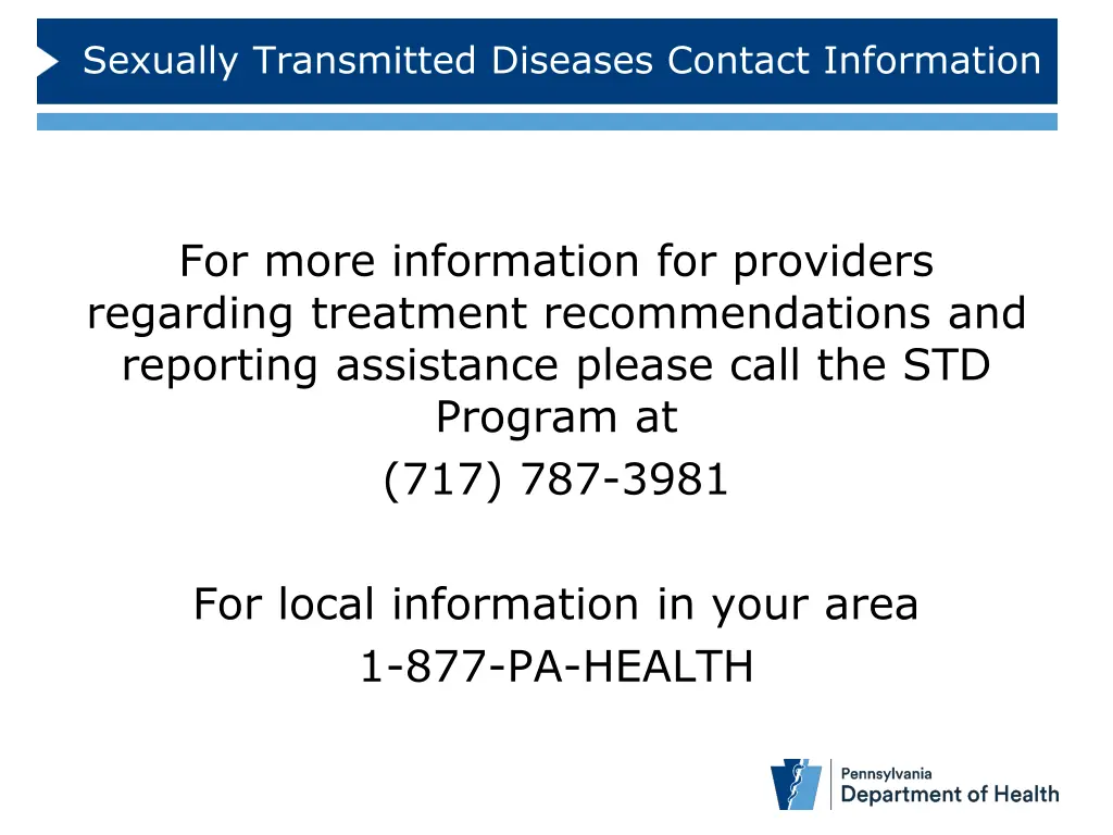 sexually transmitted diseases contact information