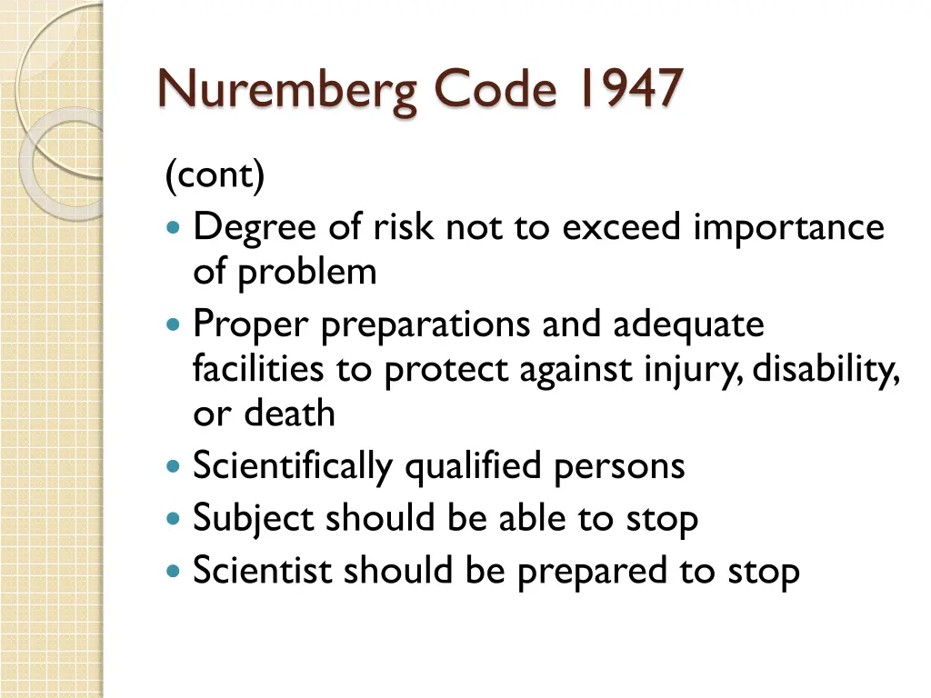 nuremberg code 1947 1