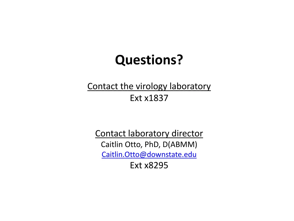 questions