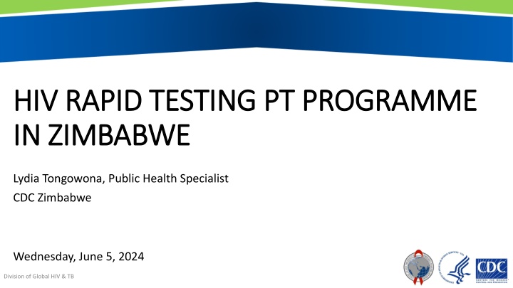 hiv rapid testing pt programme hiv rapid testing