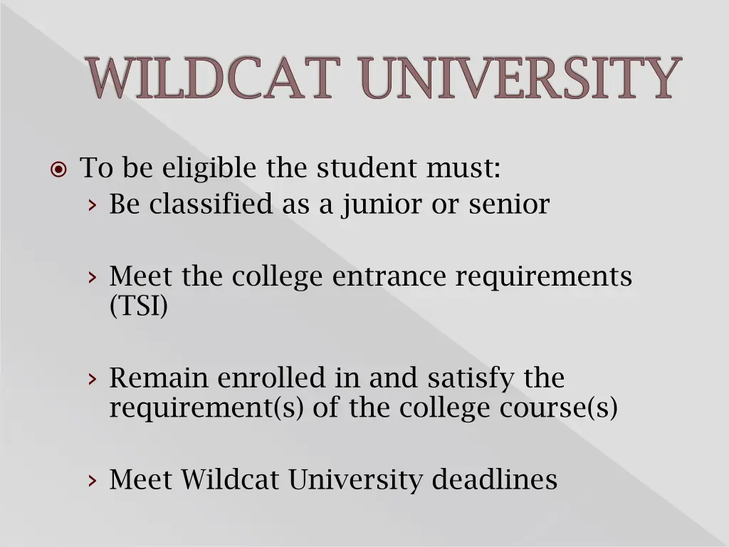 wildcat university 1