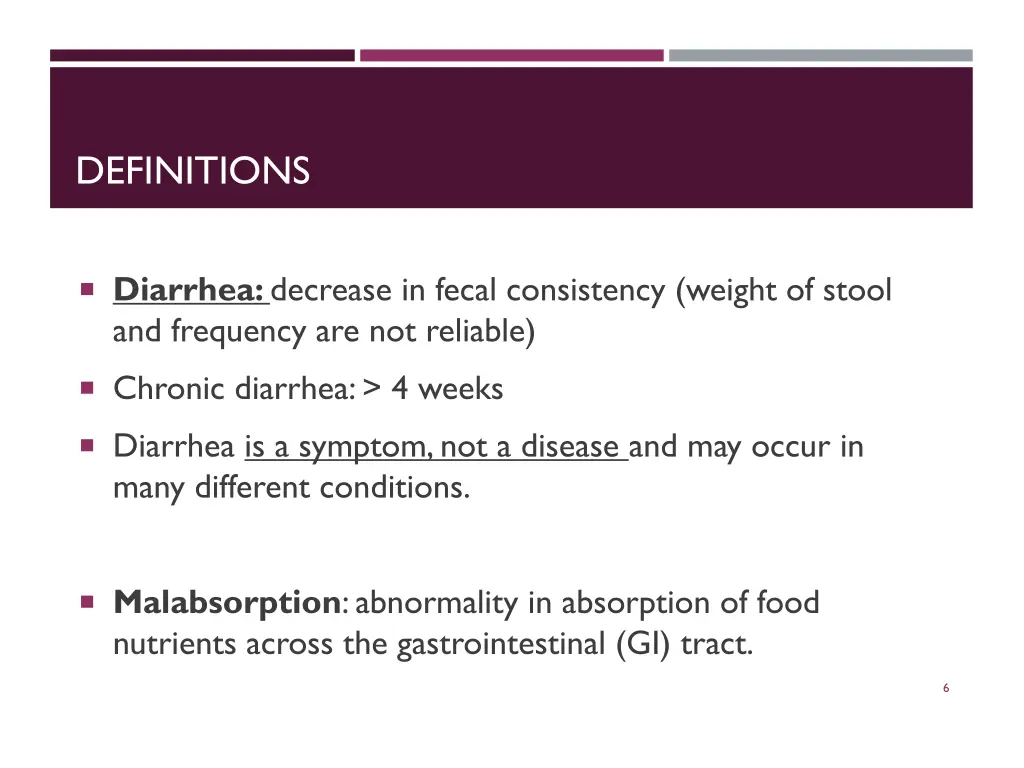 definitions