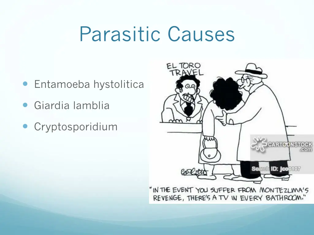 parasitic causes