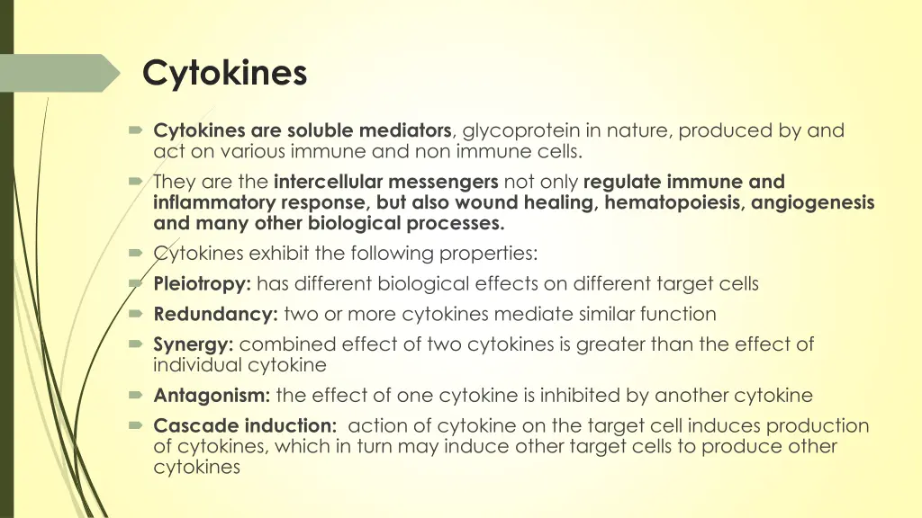 cytokines