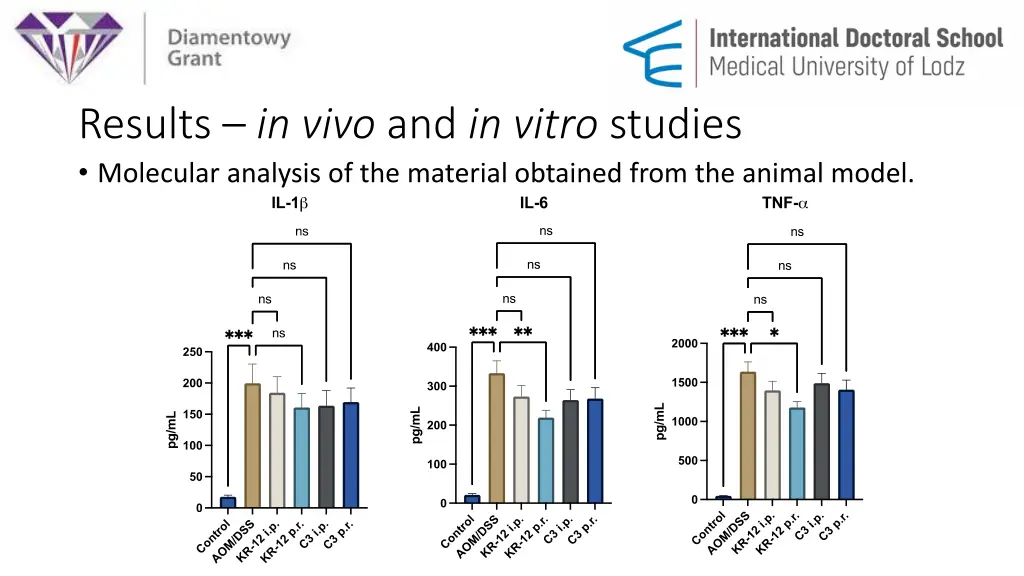 results in vivo and in vitro studies molecular