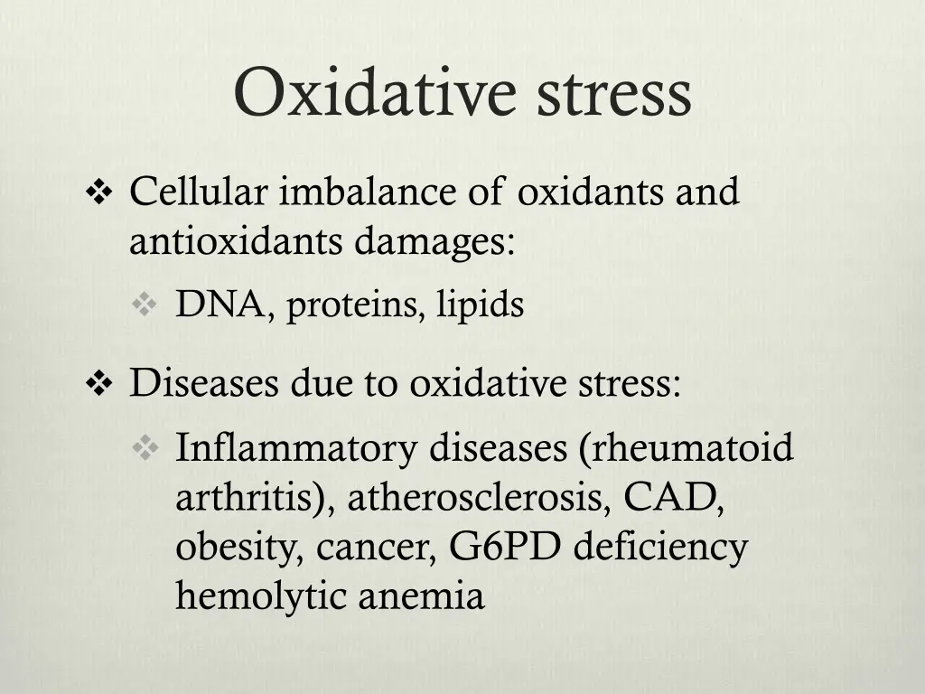 oxidative stress 1