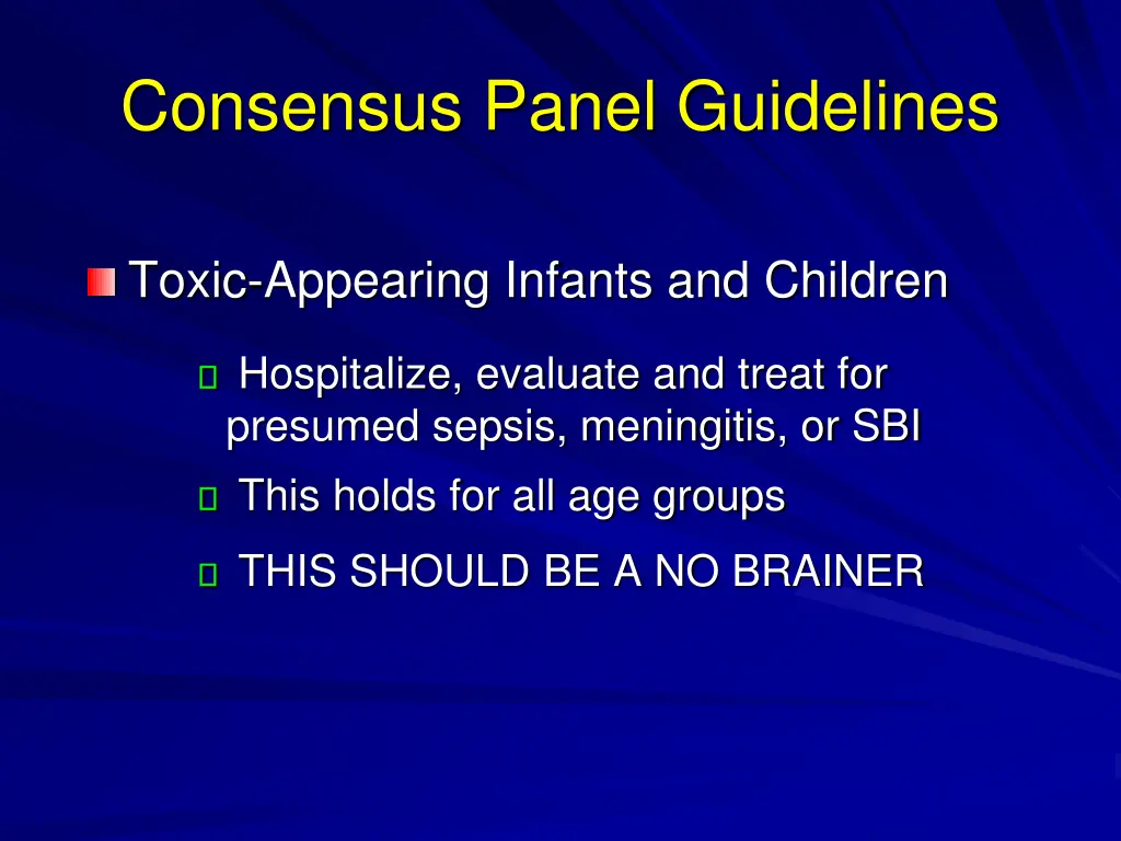 consensus panel guidelines 1