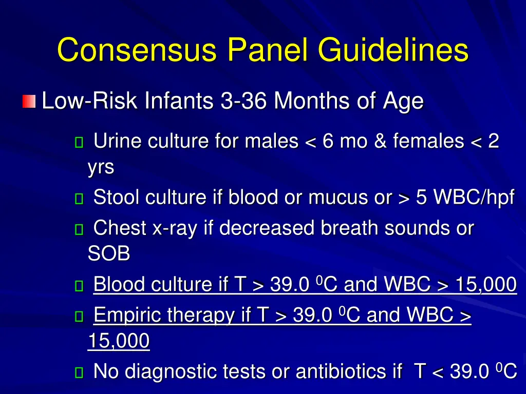consensus panel guidelines 2
