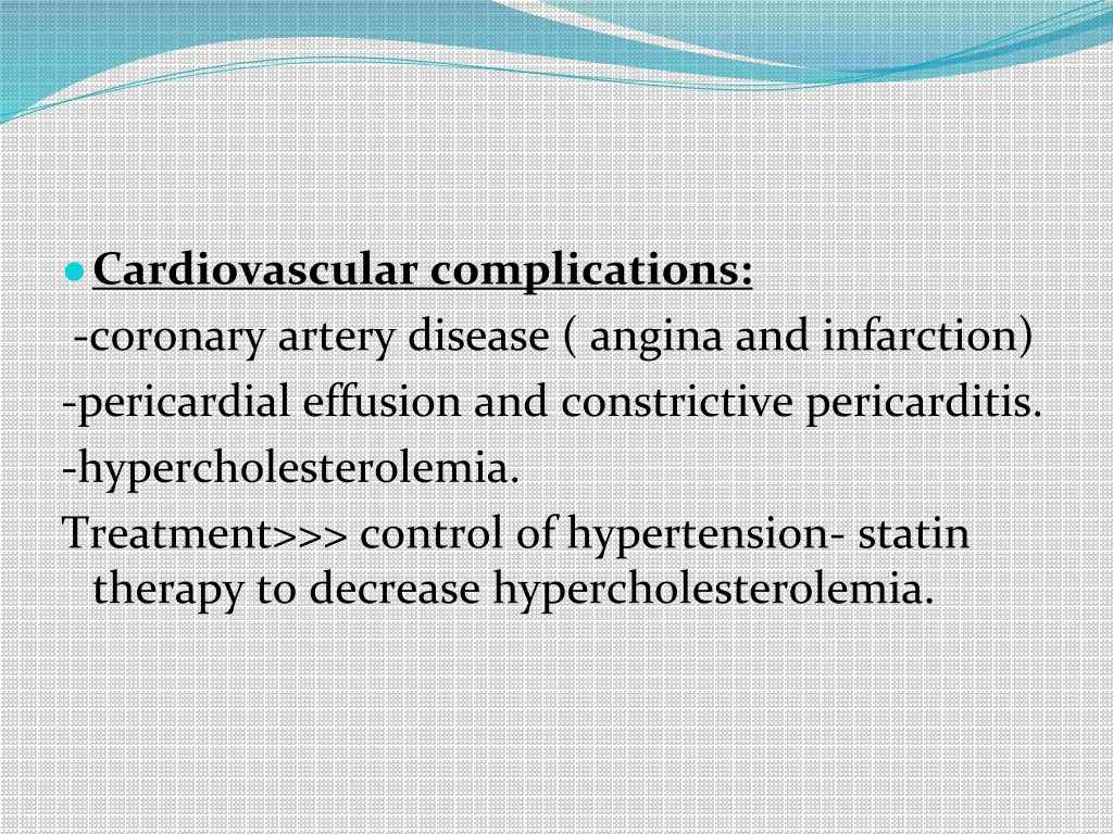 cardiovascular complications coronary artery