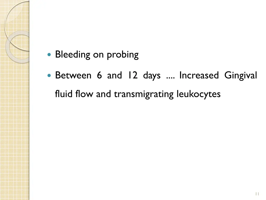 bleeding on probing