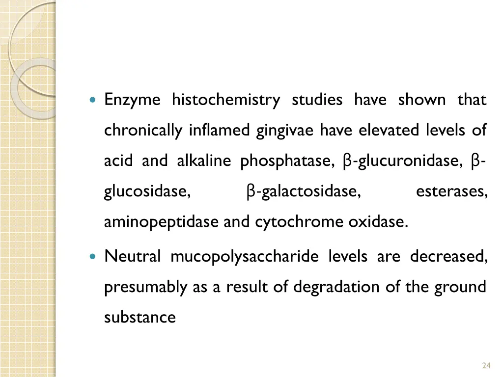 enzyme histochemistry studies have shown that