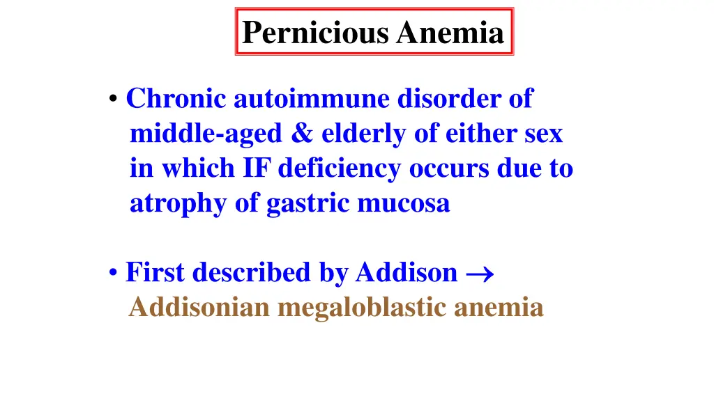 pernicious anemia 1