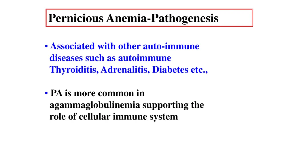 pernicious anemia pathogenesis 1
