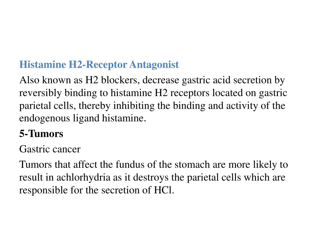 histamine h2 receptor antagonist also known